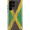 Jamaican Flag Dark Wood Galaxy S25 Ultra Impact Case